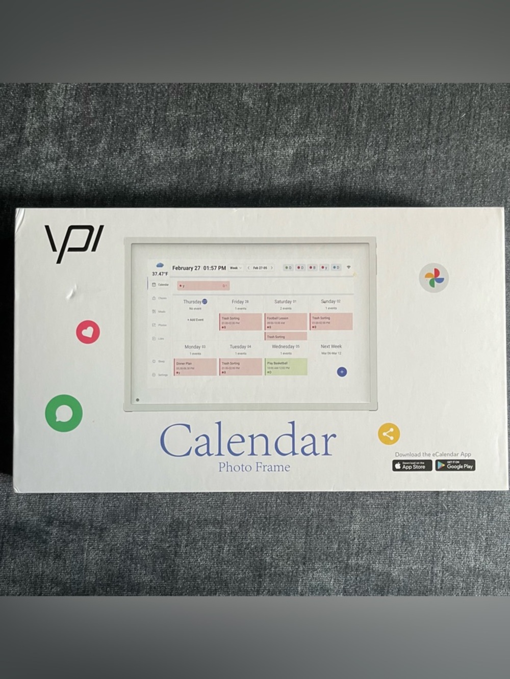 Digital Calendar 10.1inch Smart WiFi - Picture 2 of 6